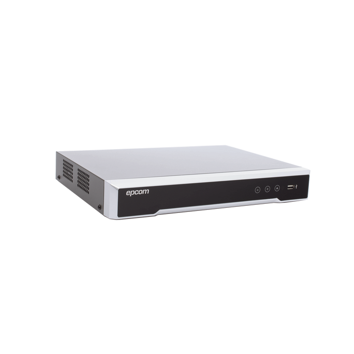 DVR 8 Canales TurboHD + 8 Canales IP / 8 Megapixel (4K) / Acusense (Evita Falsas Alarmas) / Audio por Coaxitron / 8 Entradas de Alarma / 4 Salida de Alarma / H.265+