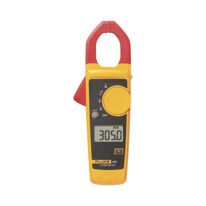 Amperimetro de Gancho, Para Medida de Corriente en CA de 999 A y Tensión en CA y CC de 600V