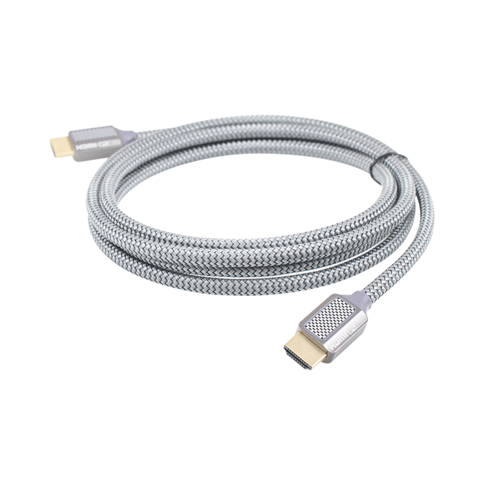 Cable HDMI de Alta Resolución en 8K / Versión 2.1 / 2 Metros de Longitud (6.56 ft) / Recomendado para Audio eARC / Dolby Atmos