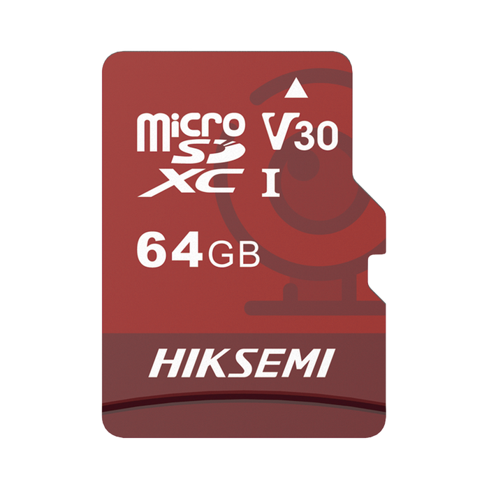 Memoria microSD / Clase 10 de 64GB / Especializada Para Videovigilancia (Uso 24/7) / Compatibles con cámaras HIKVISION y Otras Marcas / 95 MB/s Lectura / 40 MB/s Escritura