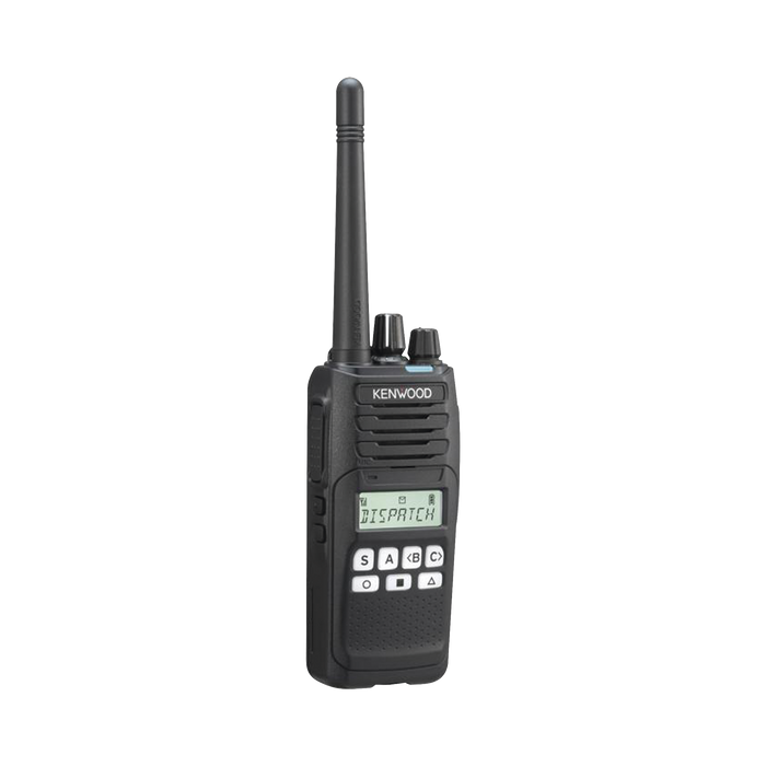136-174 MHz, Digital NXDN-Analógico, 5 Watts, 260 Canales, 9 Teclas, Roaming, Encriptación, GPS, Inc. antena, batería, cargador y clip