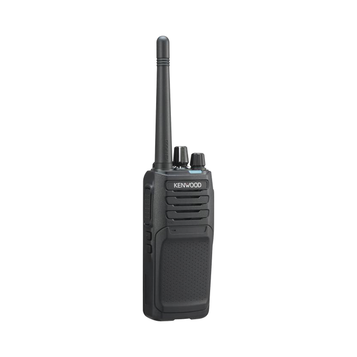 400-470 MHz, Digital NXDN-Analógico, 5 Watts, 64 Canales, Roaming, Encriptación, GPS, Inc. antena, batería, cargador y clip