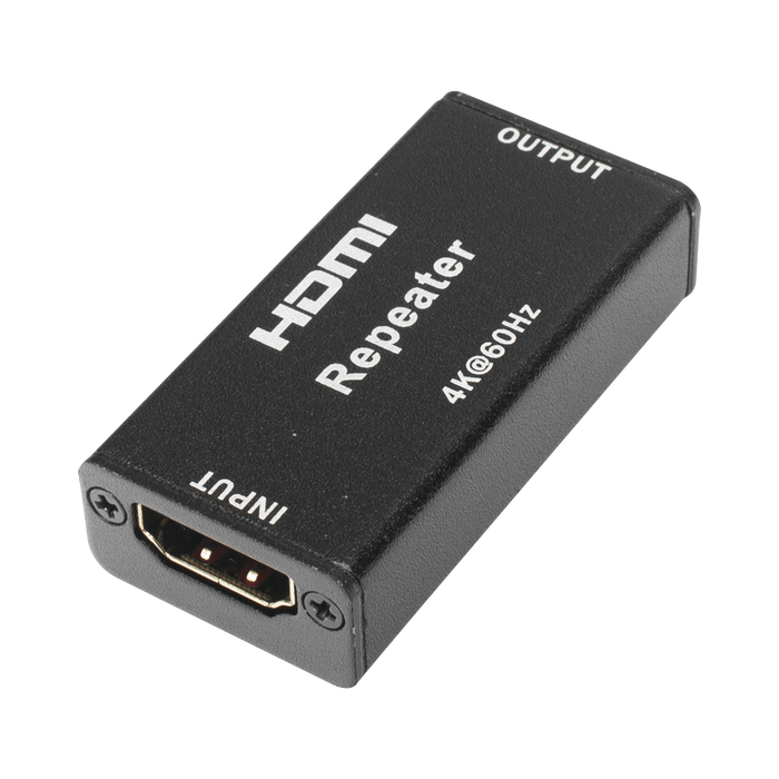 Adaptador HDMI para Amplificar o Repetir la señal de los cables HDMI (Booster) a una distancia de 40 metros / Soporta resoluciones  4K x 2K.